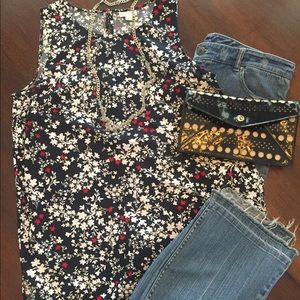 JJill Tank Blouse - EUC